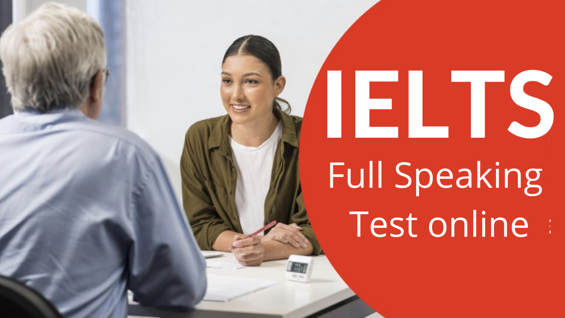 Full IELTS speaking Test online - Upmyielts